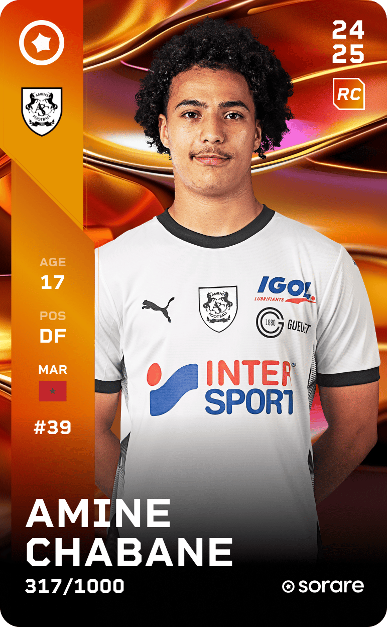 Amine Chabane 2024-25 • Limited 317/1000