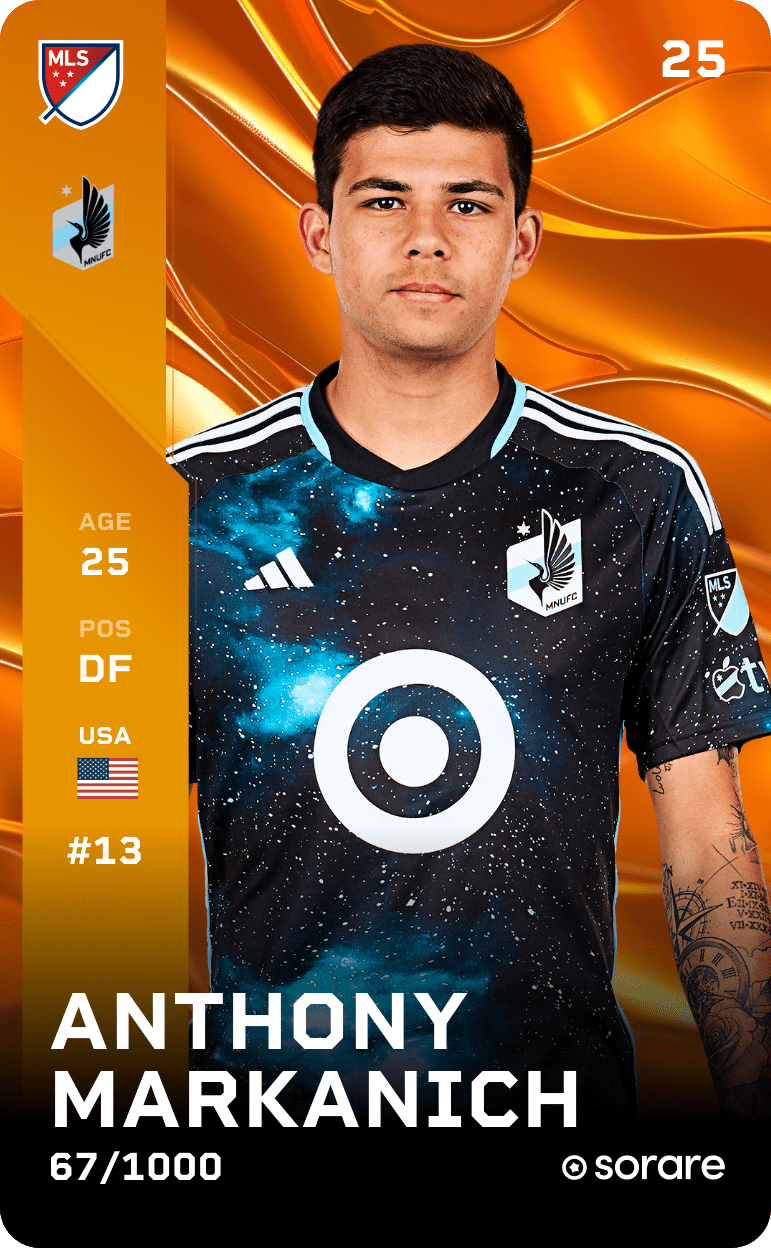 Anthony Markanich 2025-26 • Limited 67/1000