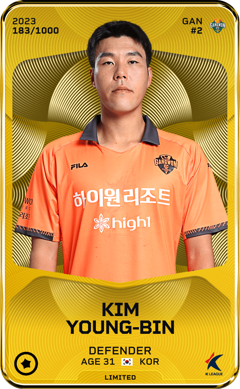 Kim Young-Bin 2023-24 • Limited 183/1000