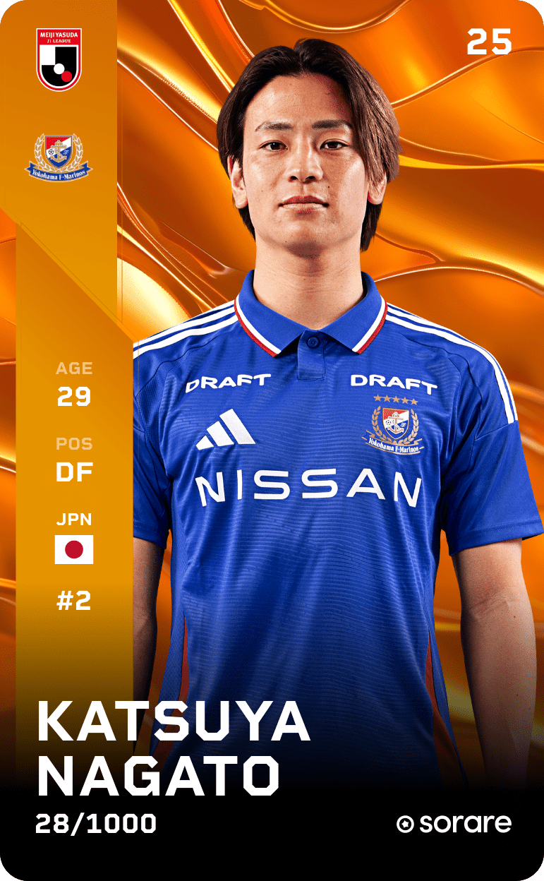 Katsuya Nagato 2025-26 • Limited 28/1000