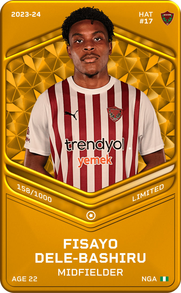 Fisayo Dele-Bashiru 2023-24 • Limited 158/1000