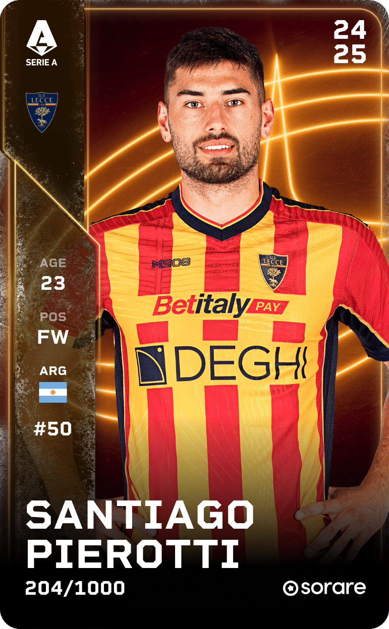 Santiago Pierotti 2024-25 • Limited 204/1000