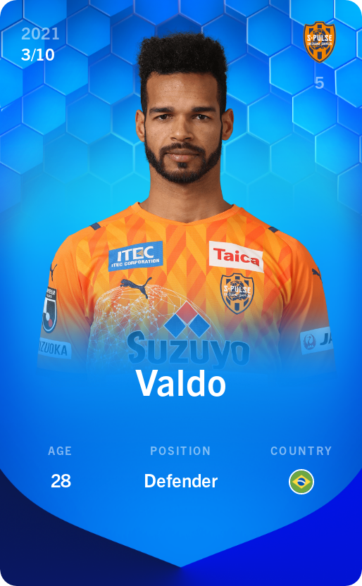 Sorare - Sorare Official - Valdo 2021-22 • Super Rare 3/10 - NFT # 6465858830590133599860818450905105329706955068157726582282693759719366437595