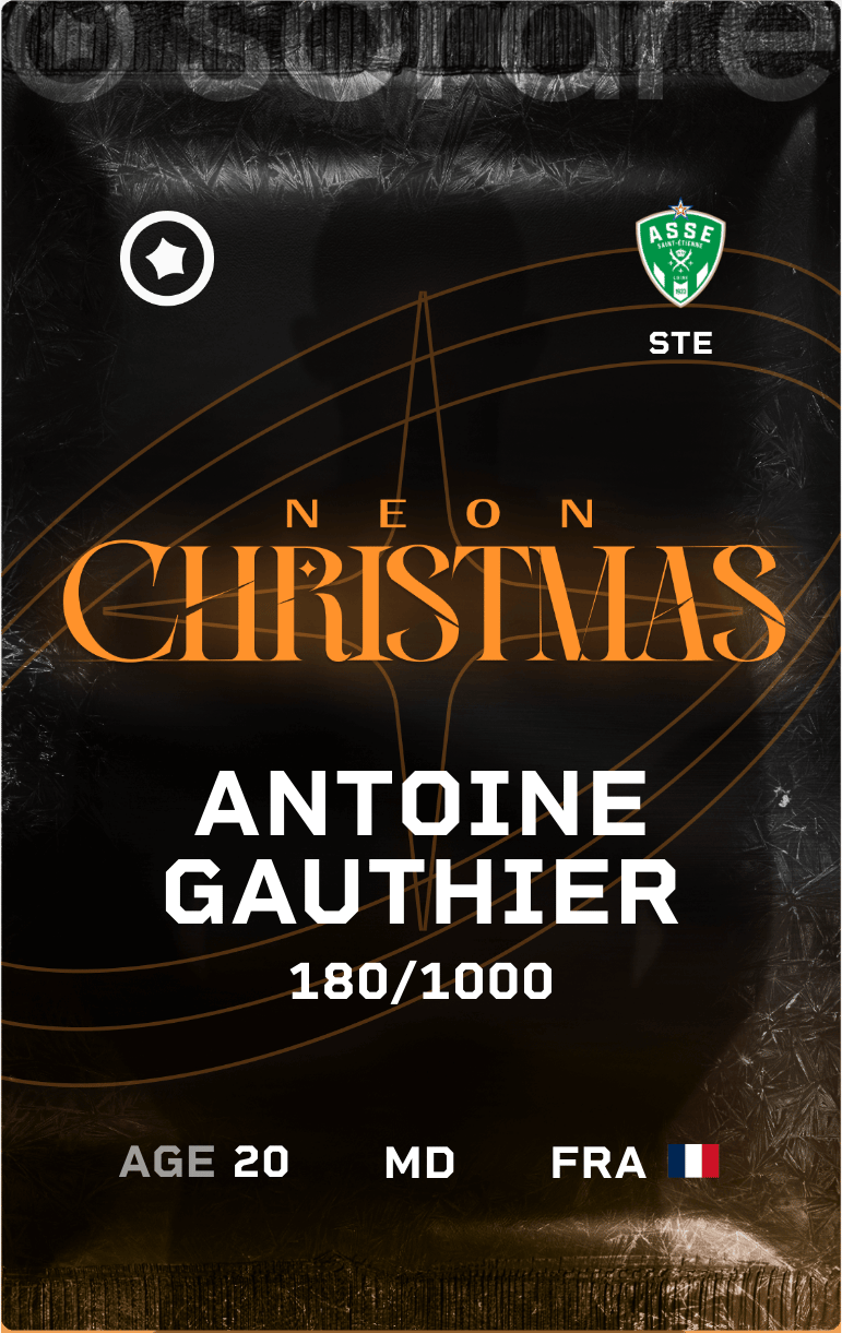 Antoine Gauthier 2024-25 • Limited 180/1000
