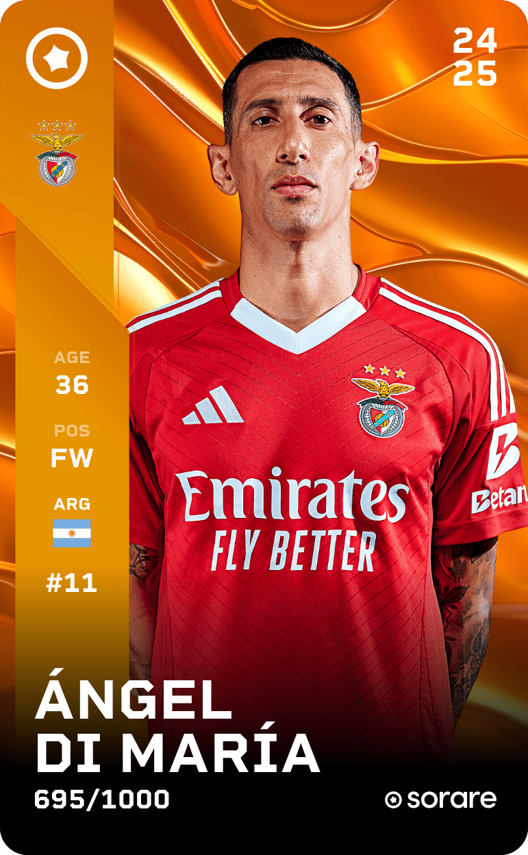 Ángel Di María 2024-25 • Limited 695/1000