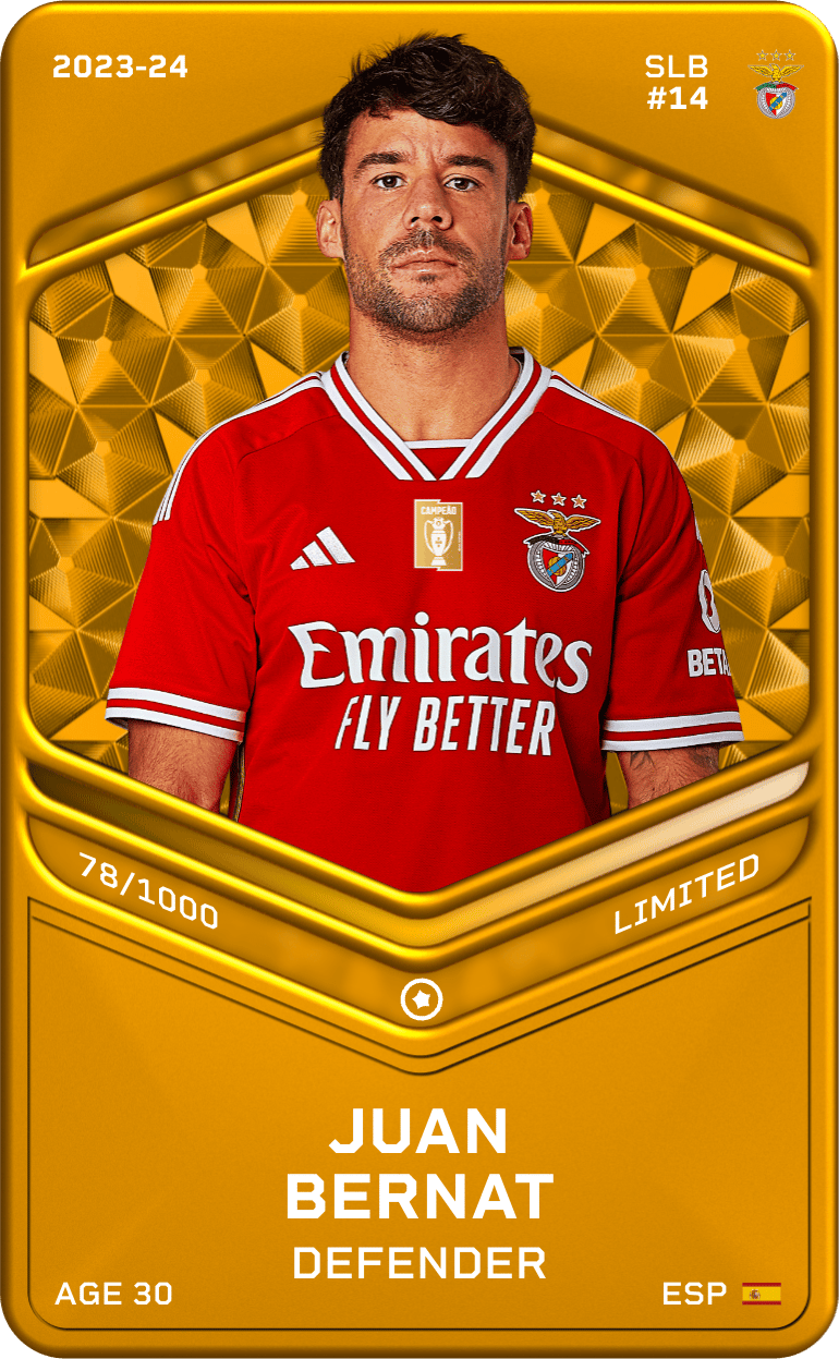 Juan Bernat 2023-24 • Limited 78/1000