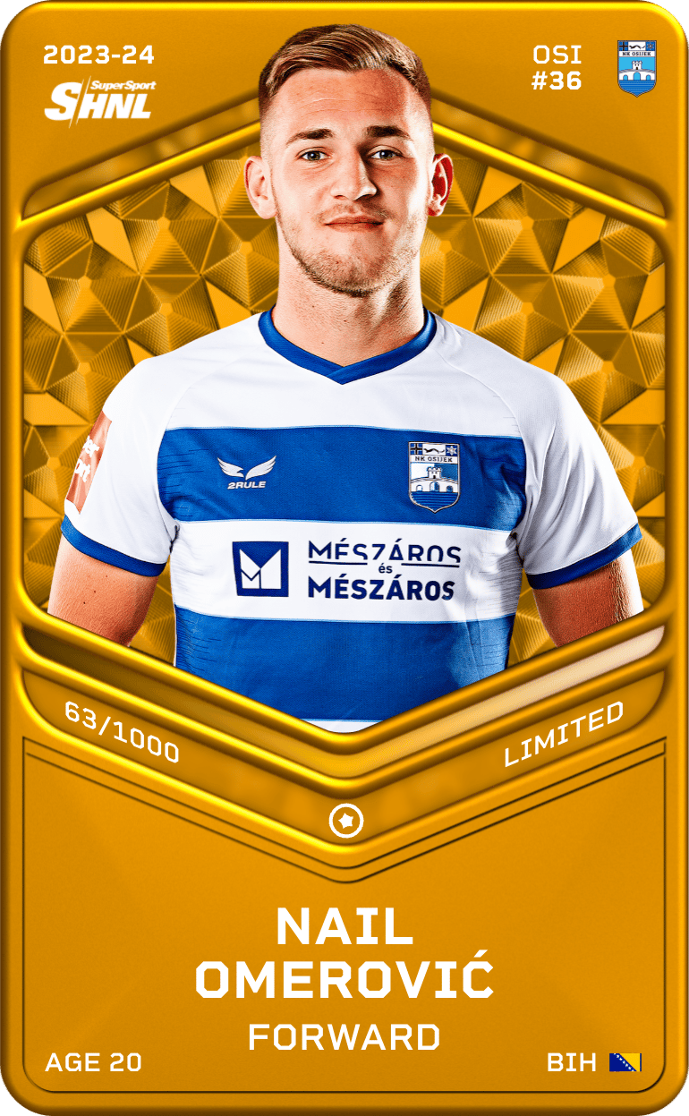 Nail Omerović 2023-24 • Limited 63/1000