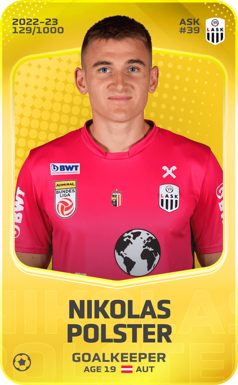 Nikolas Polster 2022-23 • Limited 129/1000
