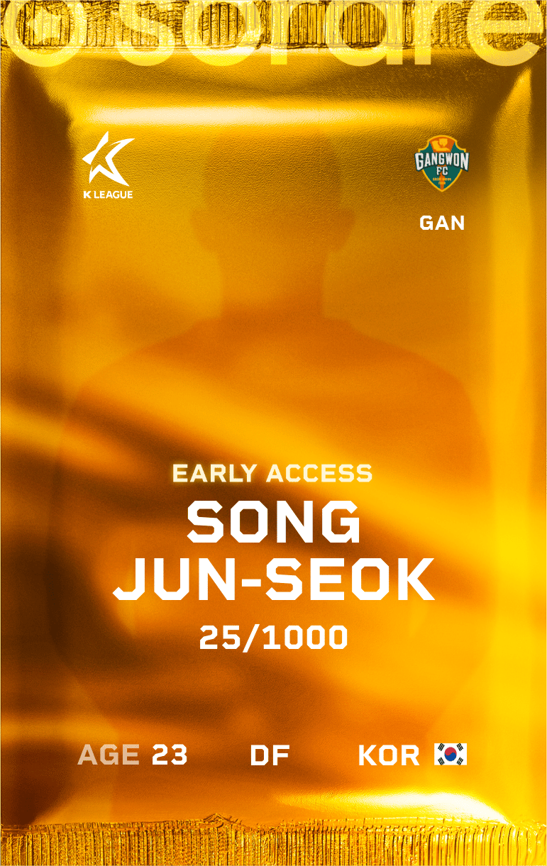 Song Jun-Seok 2025-26 • Limited 25/1000