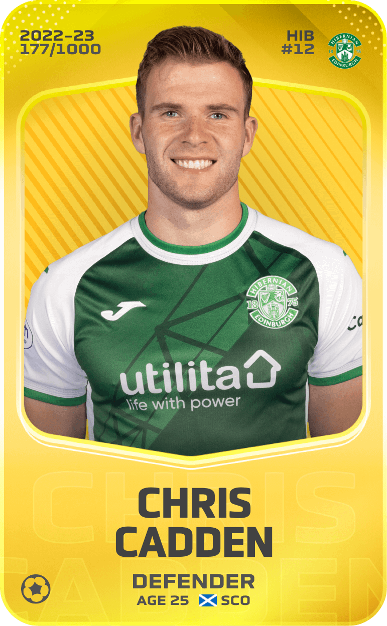 Chris Cadden 2022-23 • Limited 177/1000