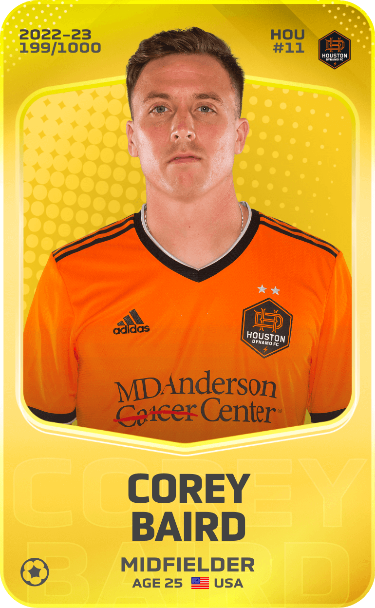 Corey Baird 2022-23 • Limited 199/1000
