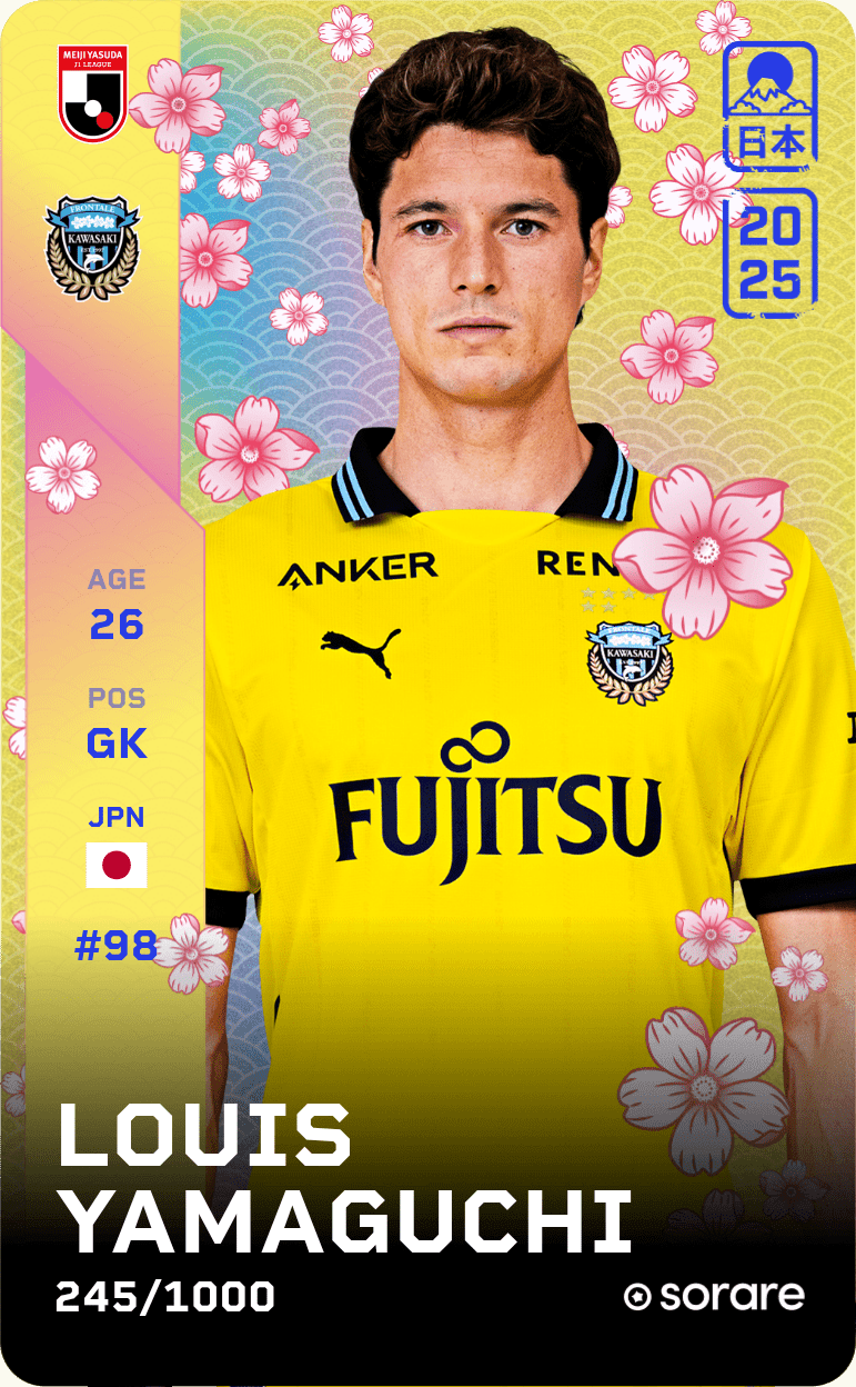 Louis Yamaguchi 2025-26 • Limited 245/1000