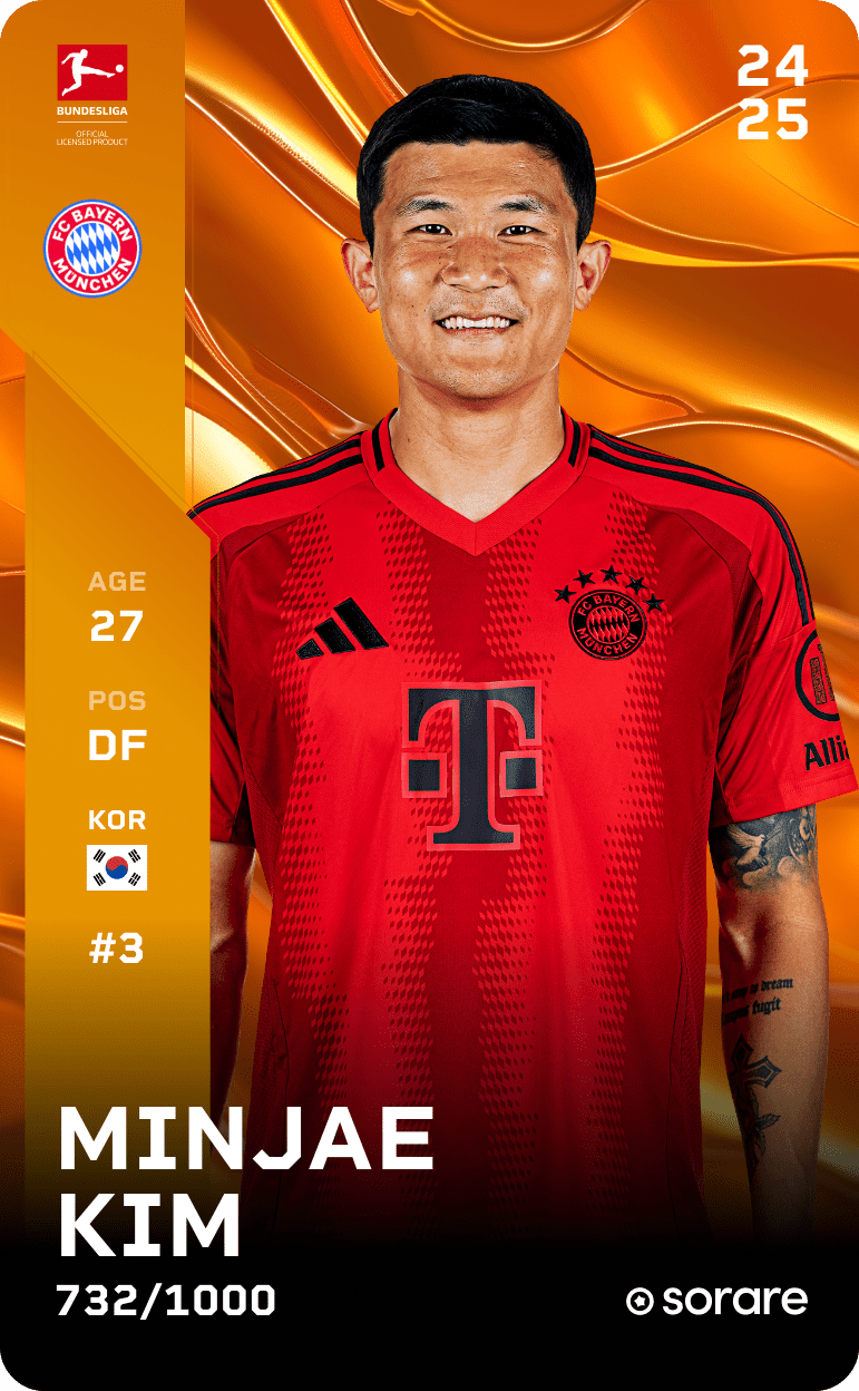Minjae Kim  2024-25 • Limited 732/1000