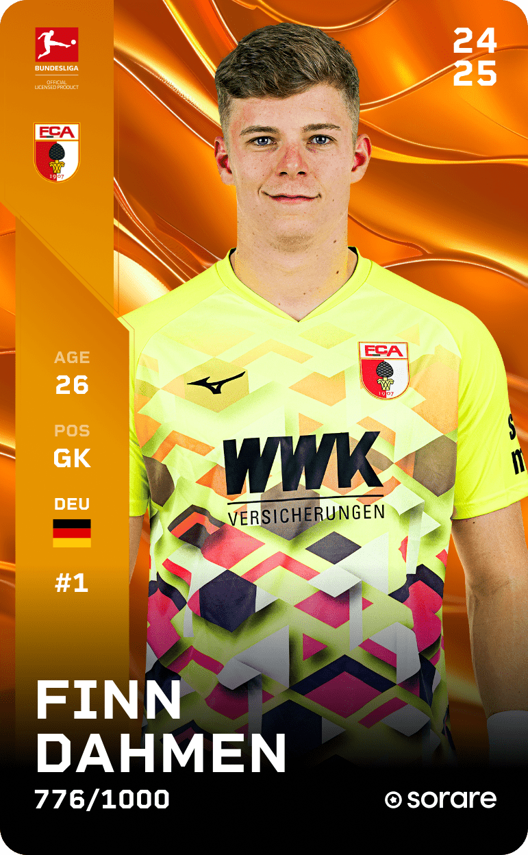 Finn Dahmen 2024-25 • Limited 776/1000