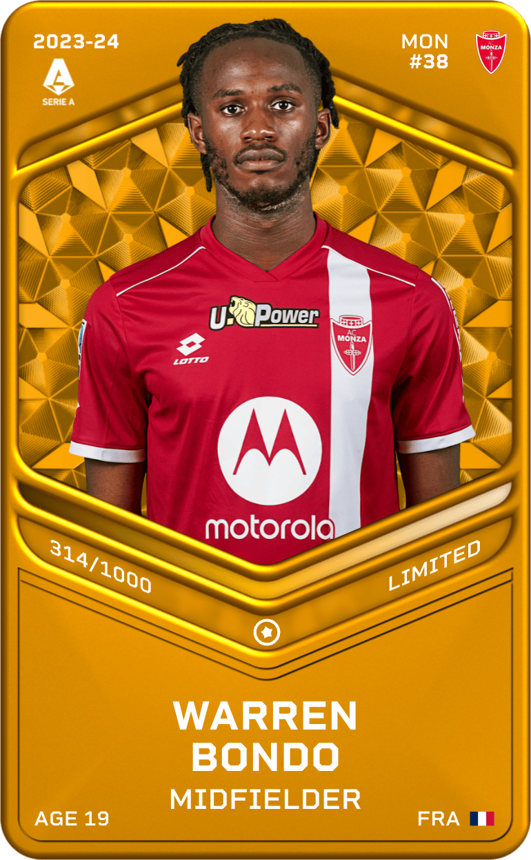 Warren Bondo 2023-24 • Limited 314/1000