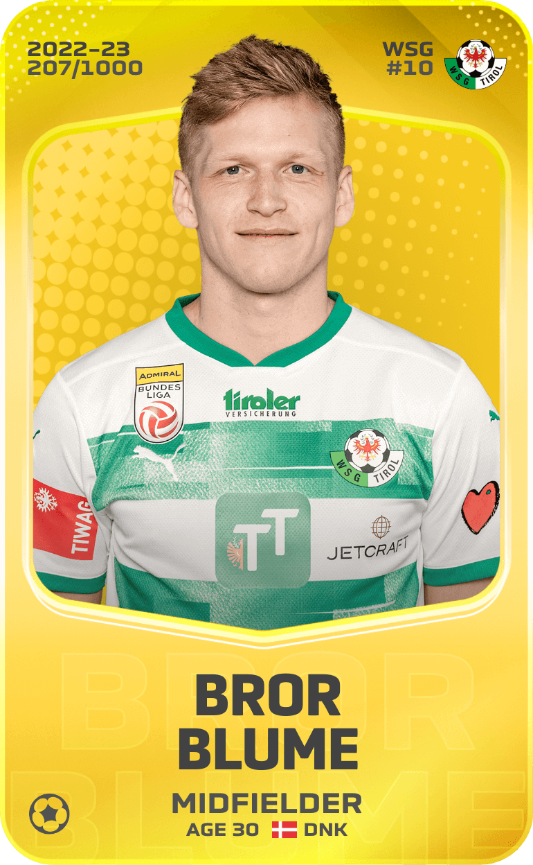 Bror Blume 2022-23 • Limited 207/1000