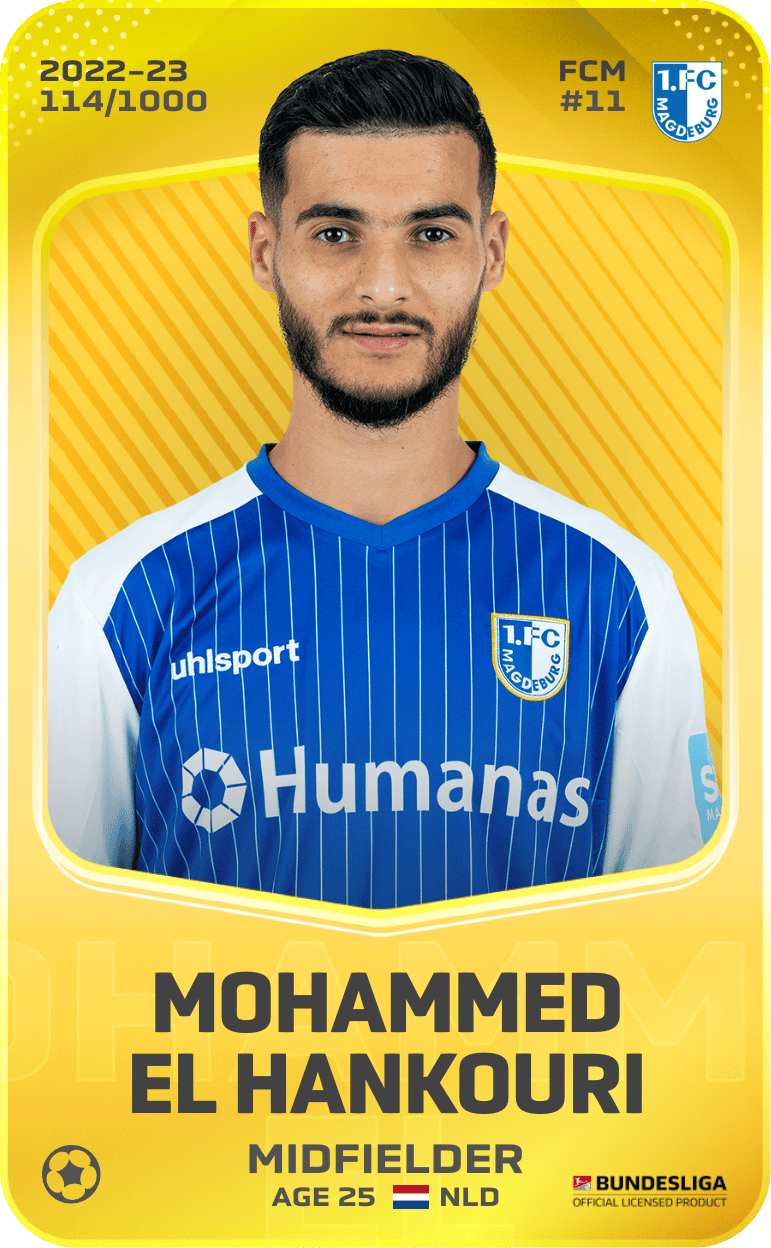 Mohammed El Hankouri 2022-23 • Limited 114/1000