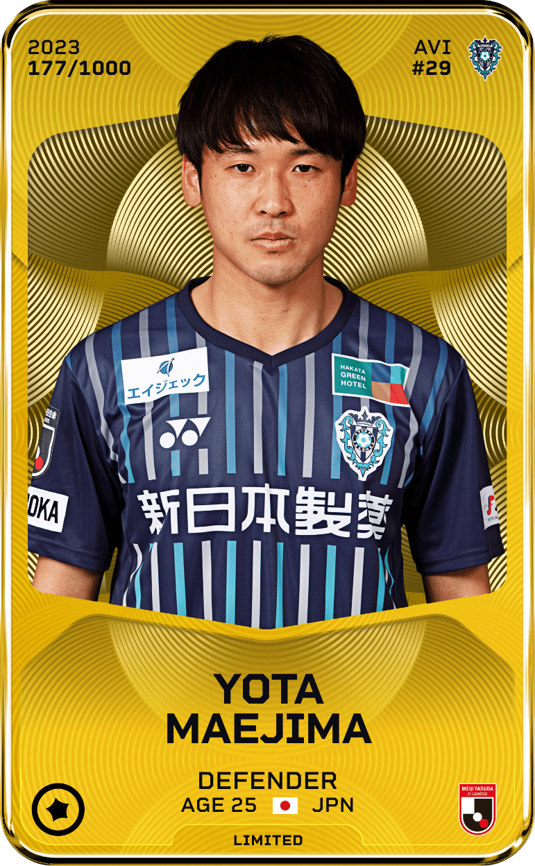 Yota Maejima 2023-24 • Limited 177/1000