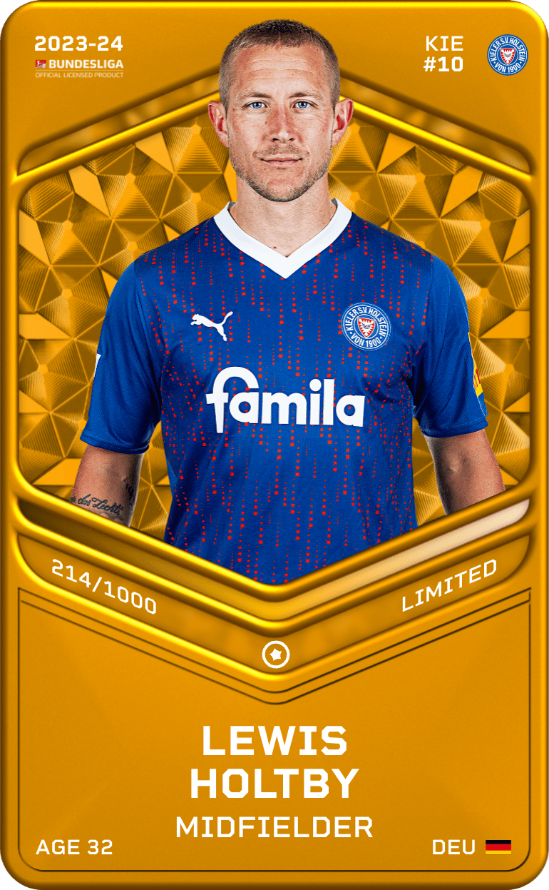 Lewis Holtby 2023-24 • Limited 214/1000