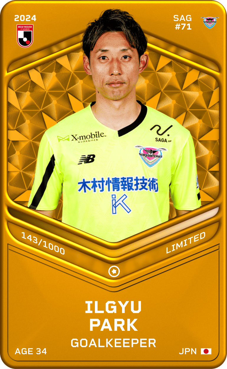IlGyu PARK 2024-25 • Limited 143/1000