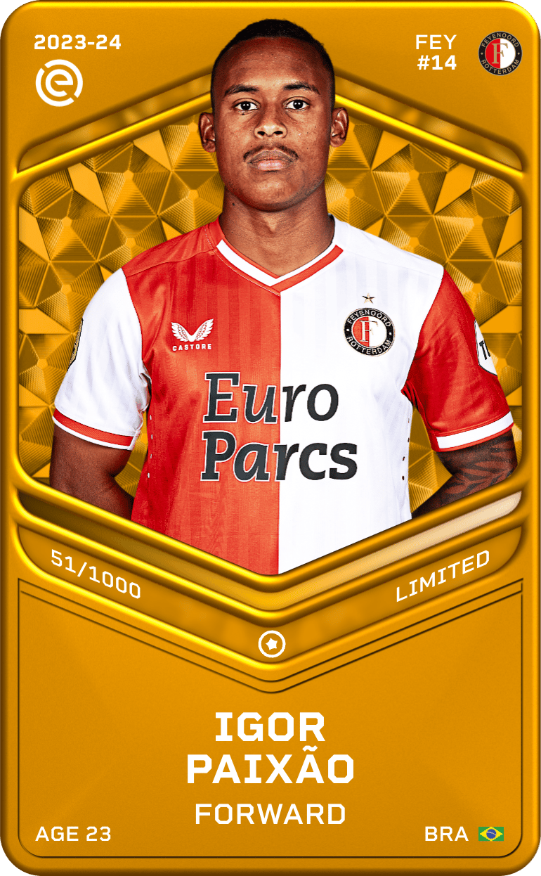 Igor Paixão 2023-24 • Limited 51/1000