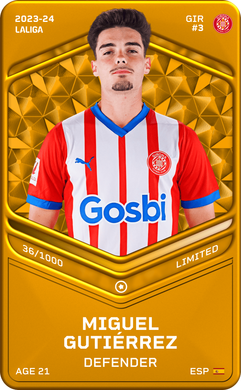 Miguel Gutiérrez 2023-24 • Limited 36/1000