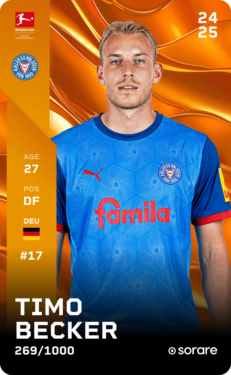 Timo Becker 2024-25 • Limited 269/1000