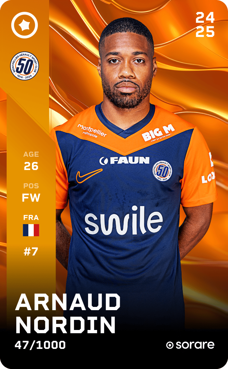 Arnaud Nordin 2024-25 • Limited 47/1000