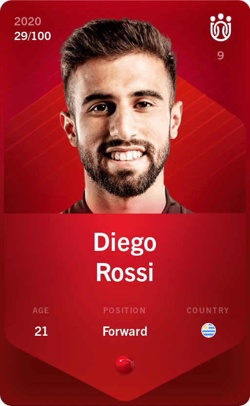 Diego Rossi 2020-21 • Rare 29/100