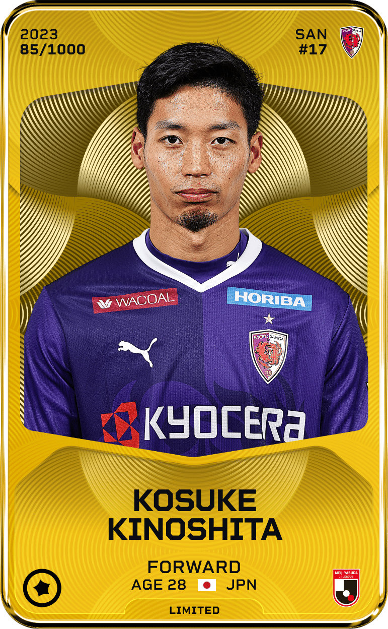 Kosuke Kinoshita 2023-24 • Limited 85/1000
