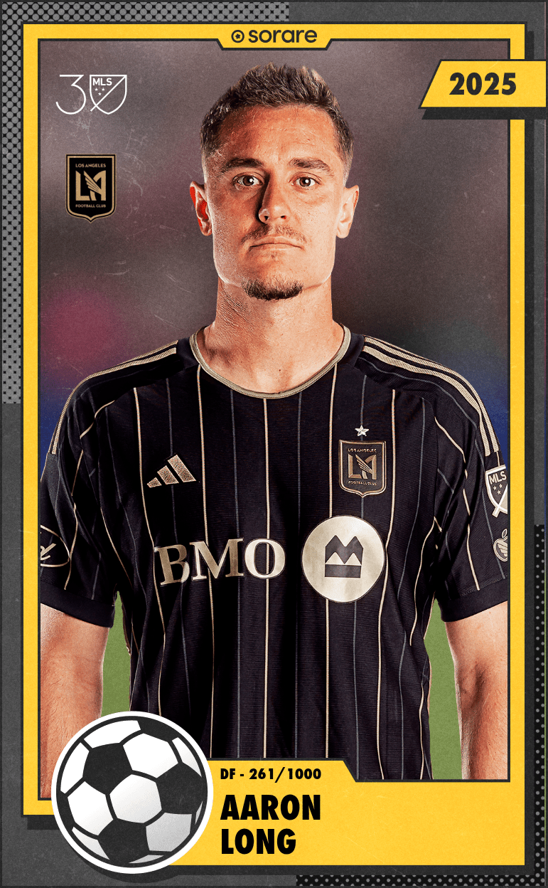 Aaron Long 2025-26 • Limited 261/1000