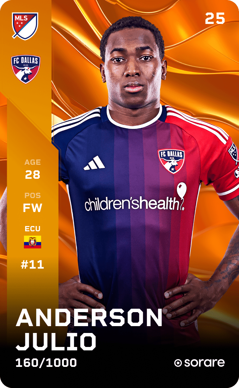 Anderson Julio 2025-26 • Limited 160/1000