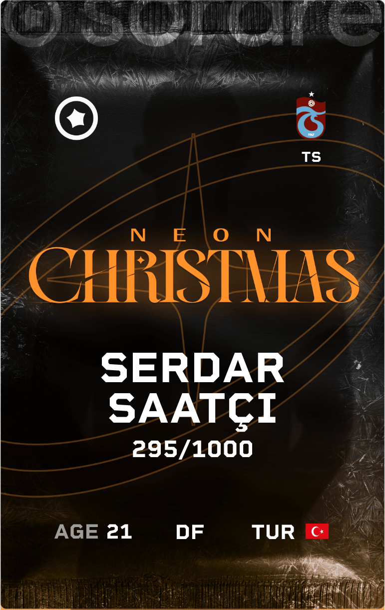 Serdar Saatçı 2024-25 • Limited 295/1000
