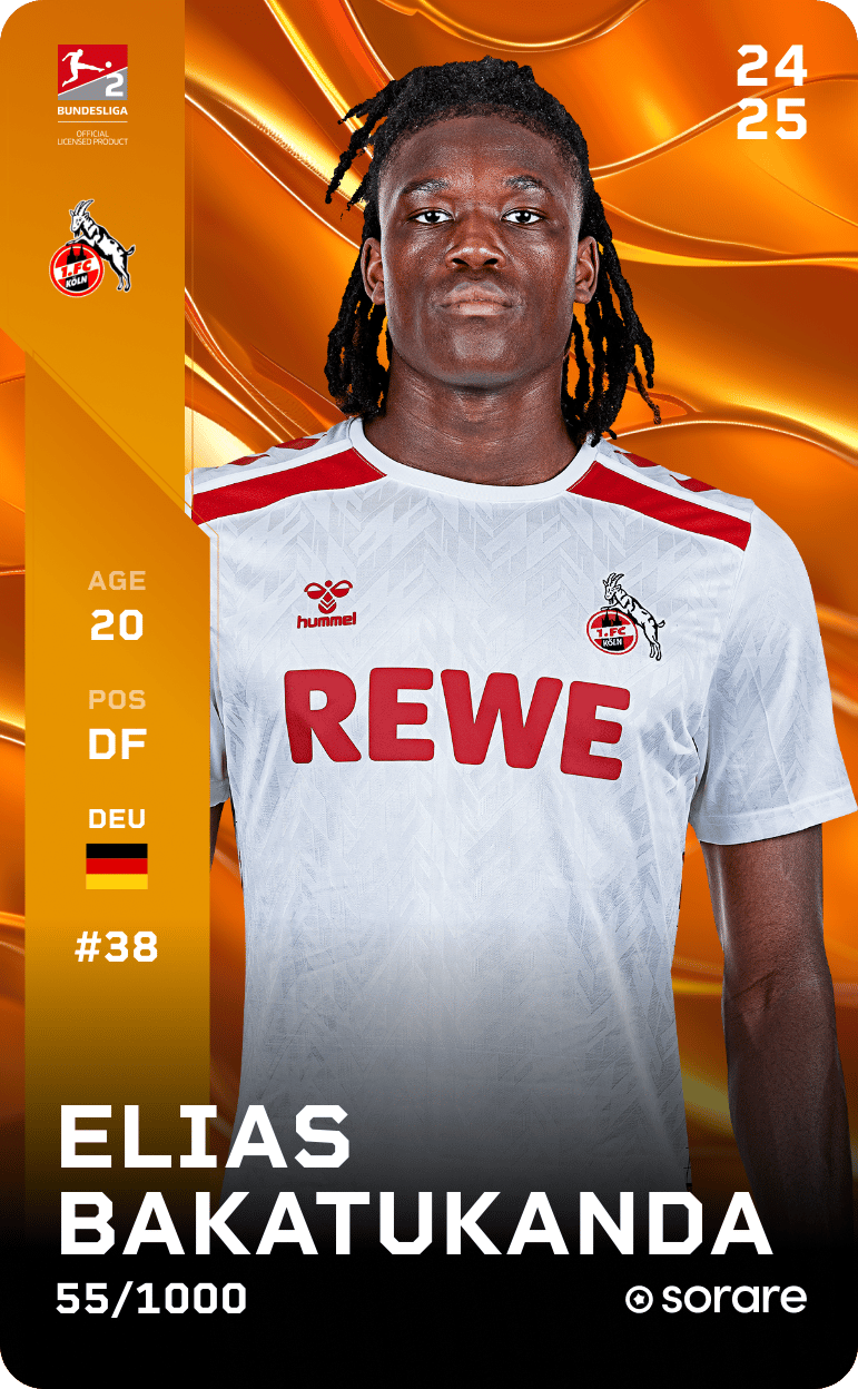 Elias Bakatukanda 2024-25 • Limited 55/1000