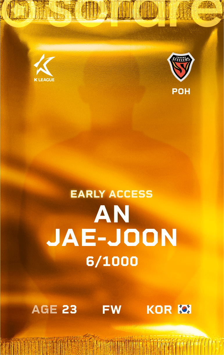 An Jae-Jun 2025-26 • Limited 6/1000