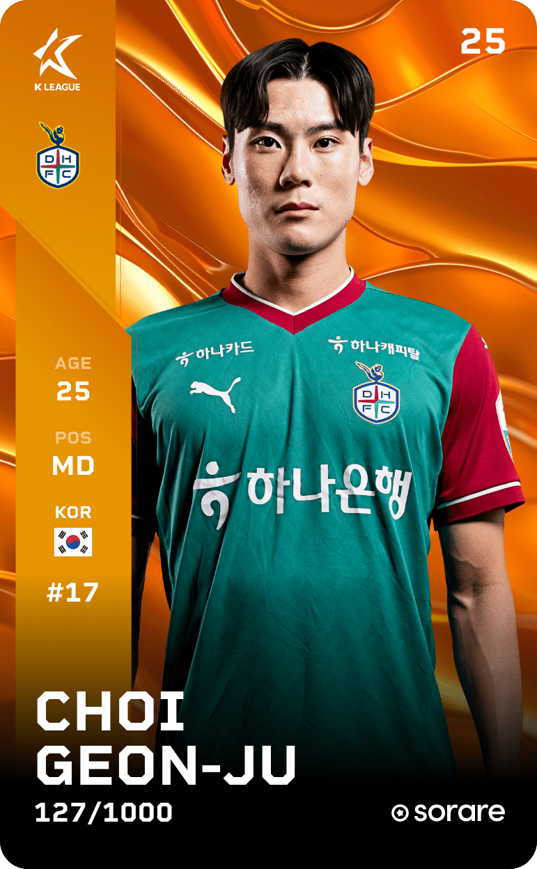 Choi Geon-Joo 2025-26 • Limited 127/1000