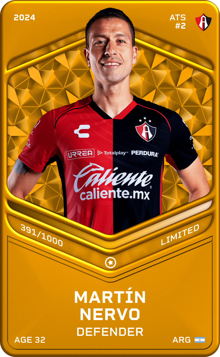 Martín Nervo 2024-25 • Limited 391/1000