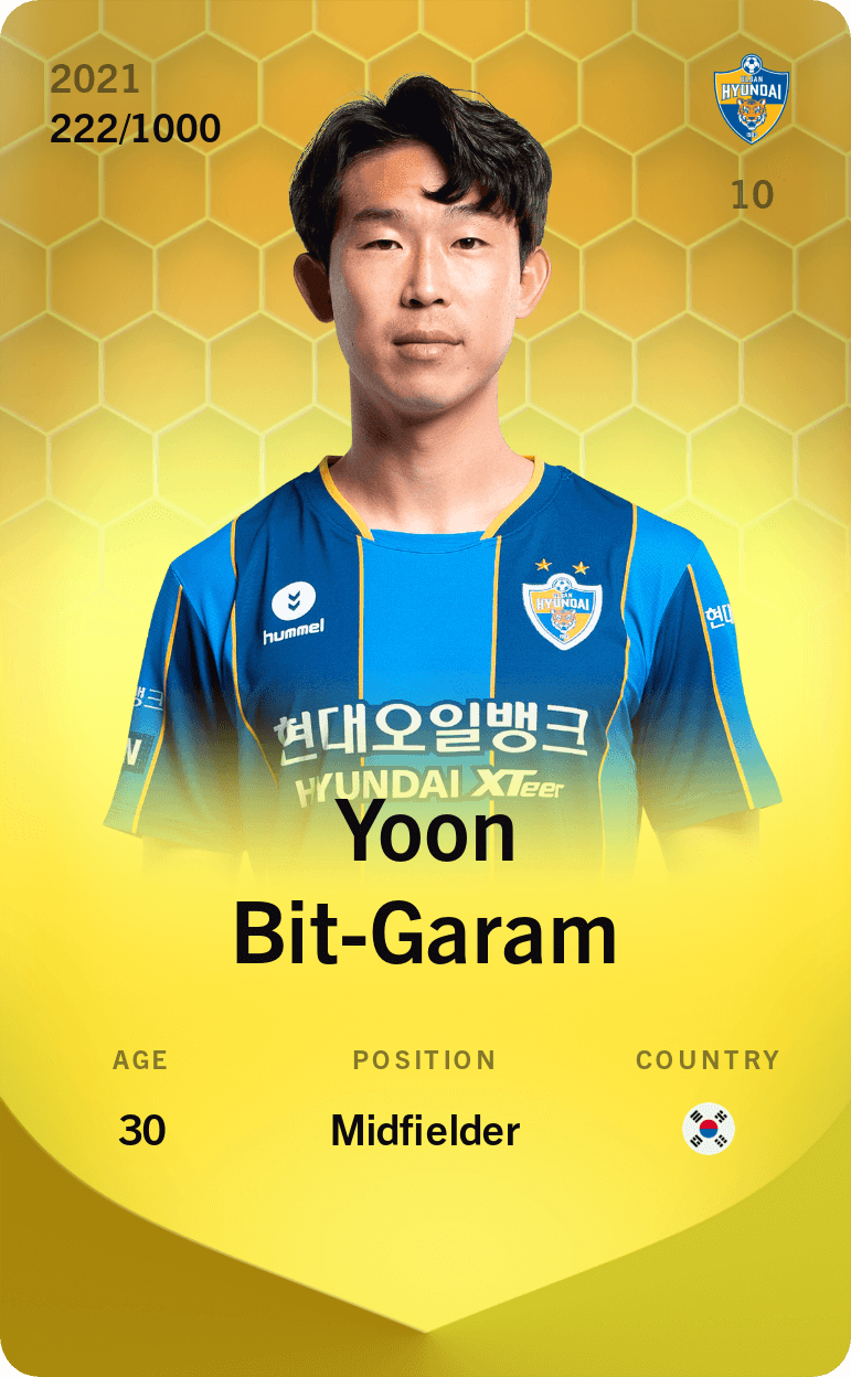 Yoon Bit-Garam 2021-22 • Limited 222/1000