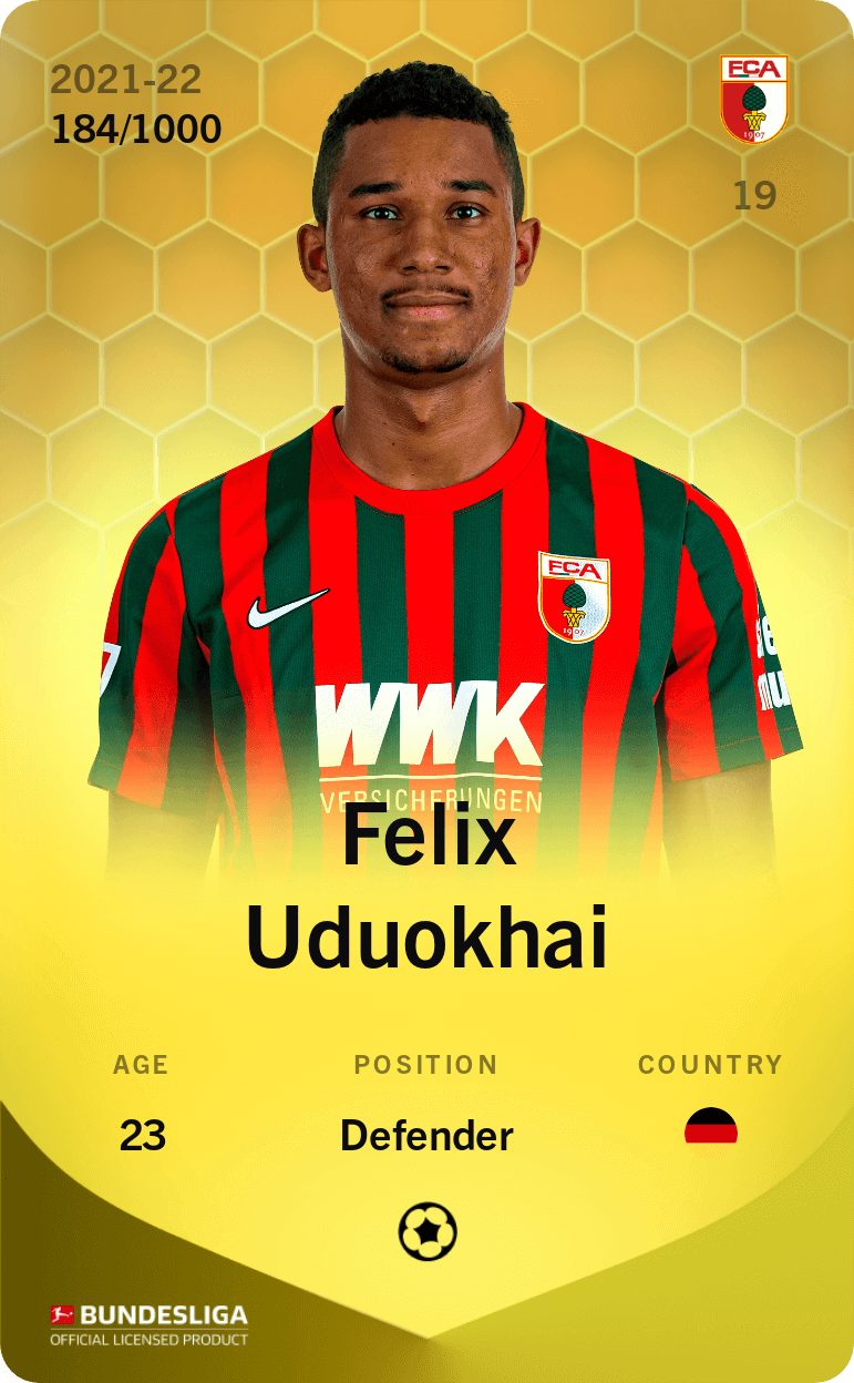 Felix Uduokhai 2021-22 • Limited 184/1000