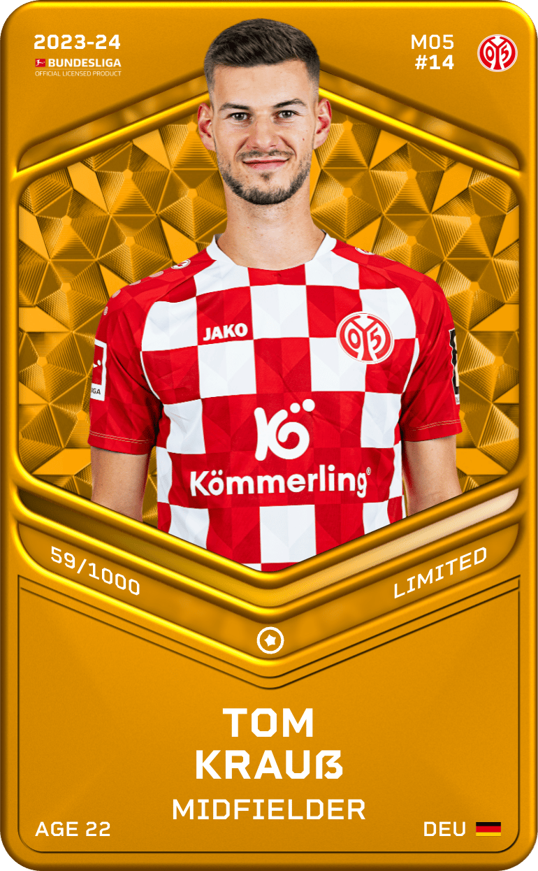 Tom Krauß 2023-24 • Limited 59/1000