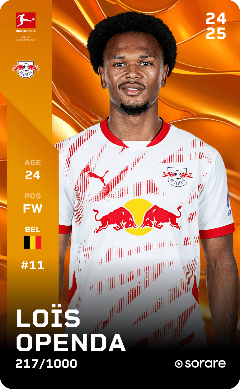 Loïs Openda 2024-25 • Limited 217/1000