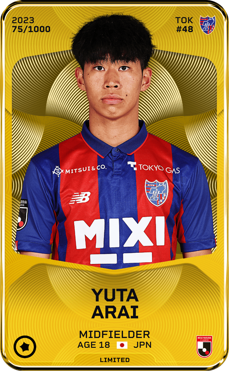 Yuta Arai 2023-24 • Limited 75/1000