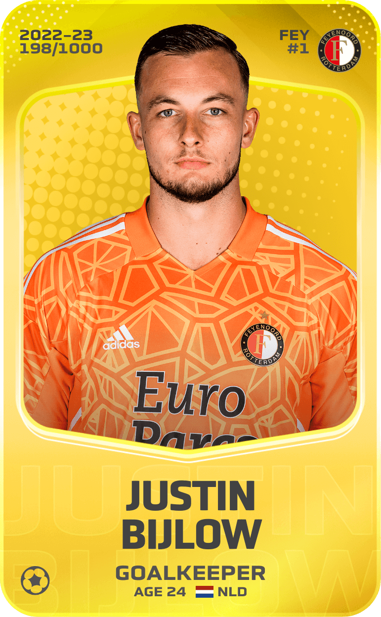 Justin Bijlow 2022-23 • Limited 198/1000