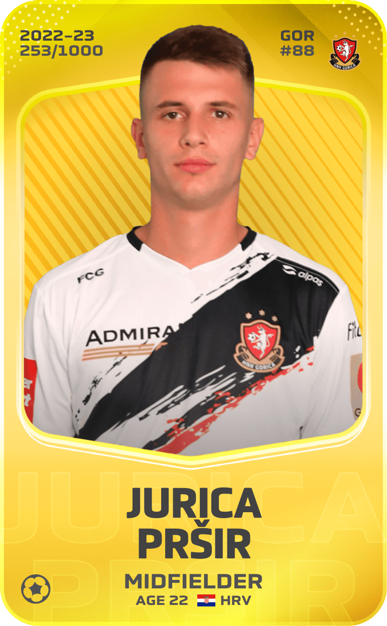 Jurica Pršir 2022-23 • Limited 253/1000