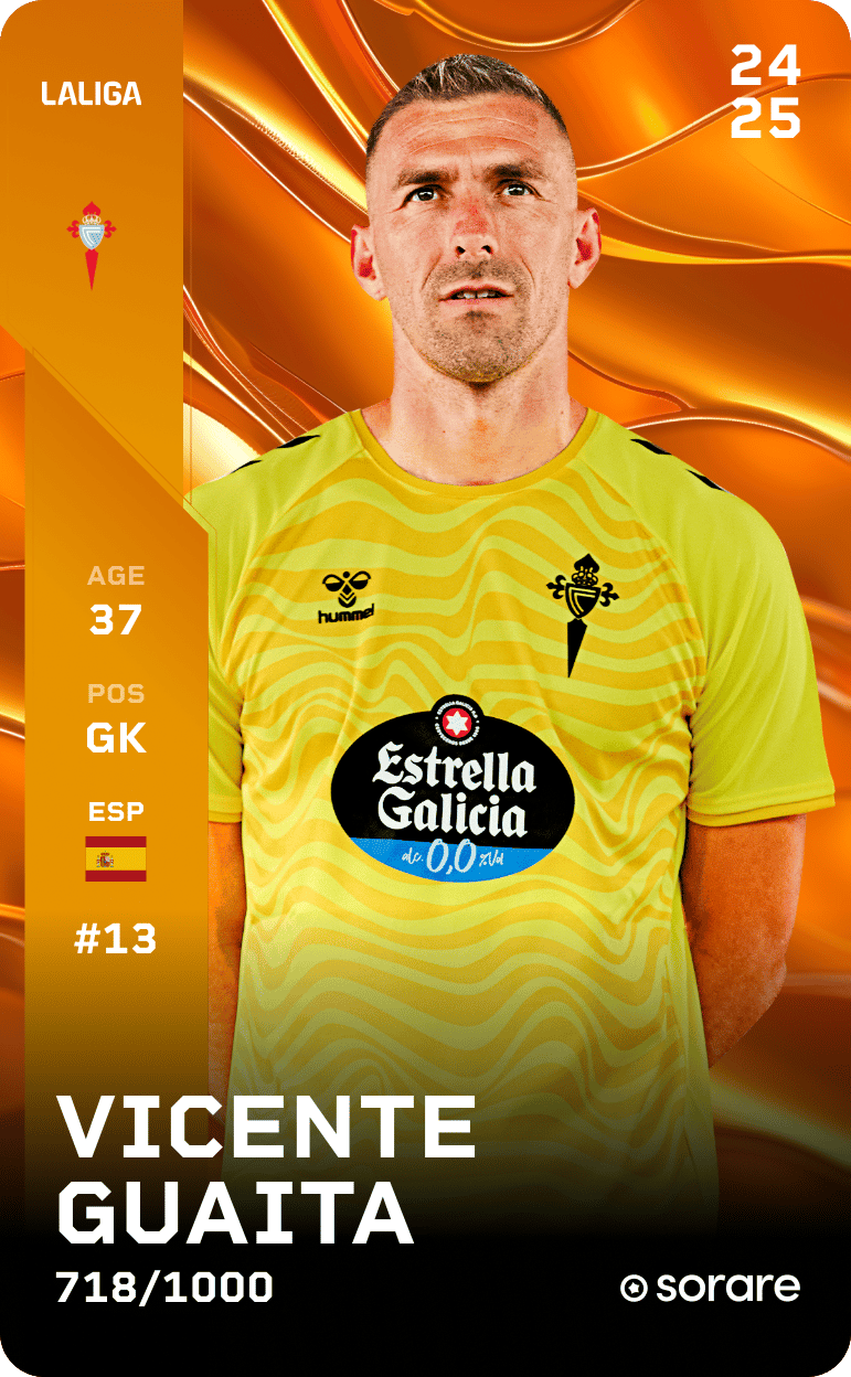 Vicente Guaita 2024-25 • Limited 718/1000