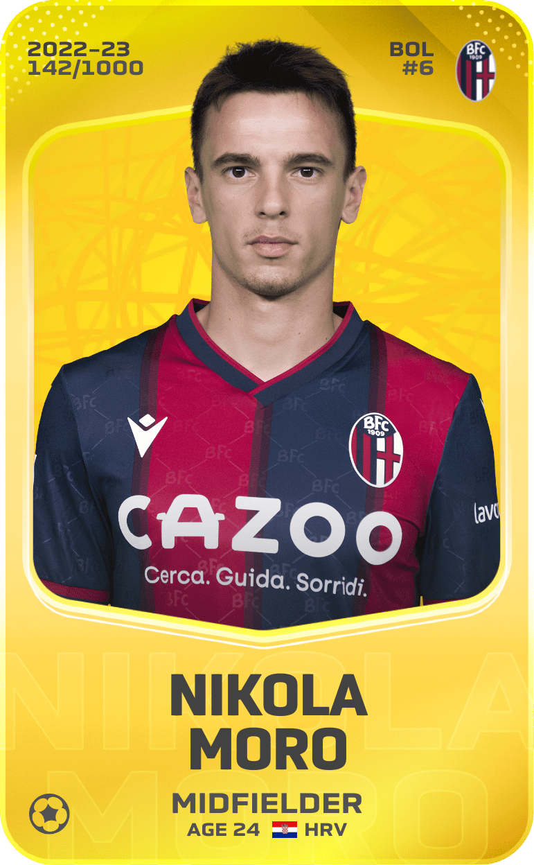 Nikola Moro 2022-23 • Limited 142/1000