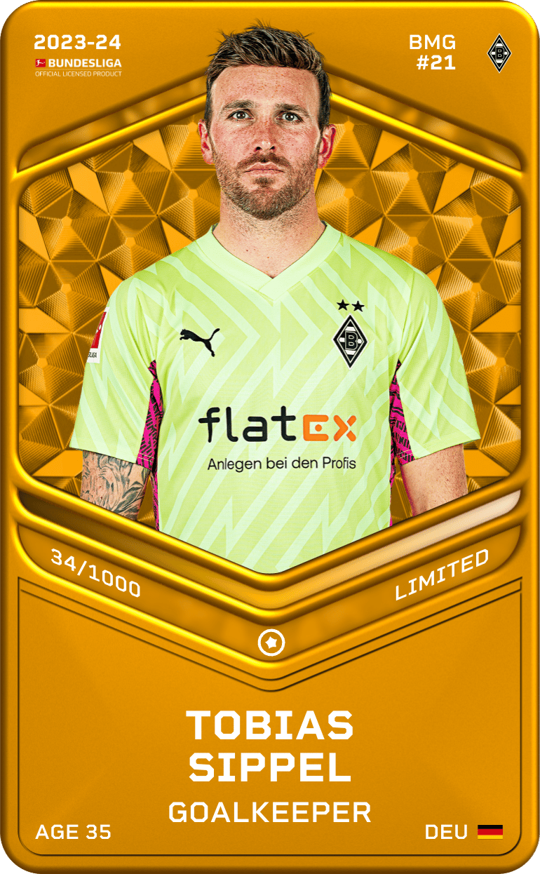 Tobias Sippel 2023-24 • Limited 34/1000