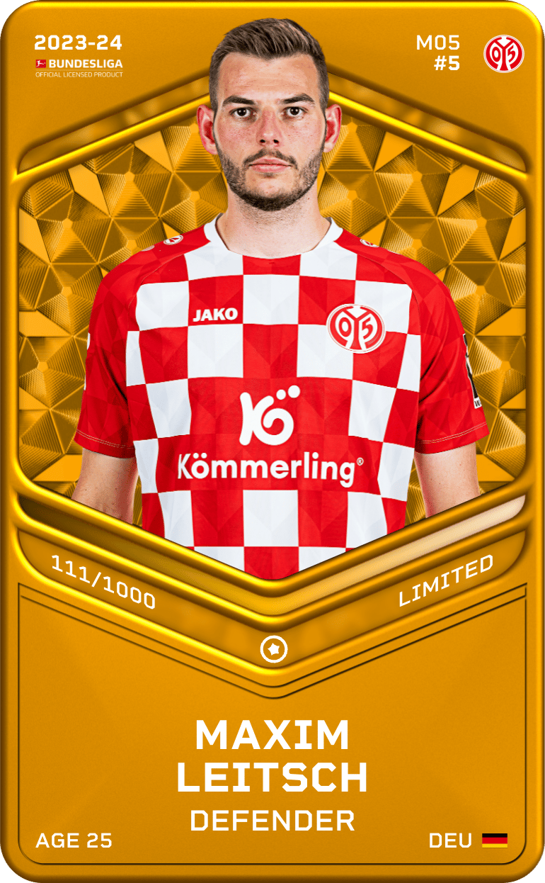 Maxim Leitsch 2023-24 • Limited 111/1000