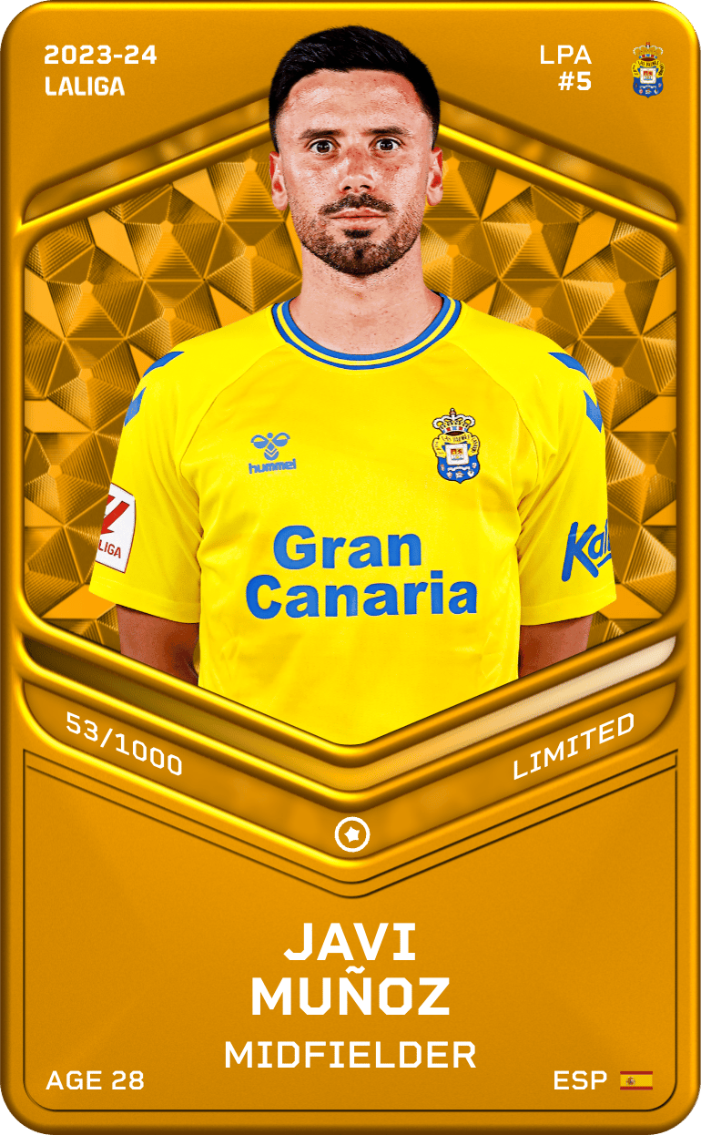 Javi Muñoz 2023-24 • Limited 53/1000