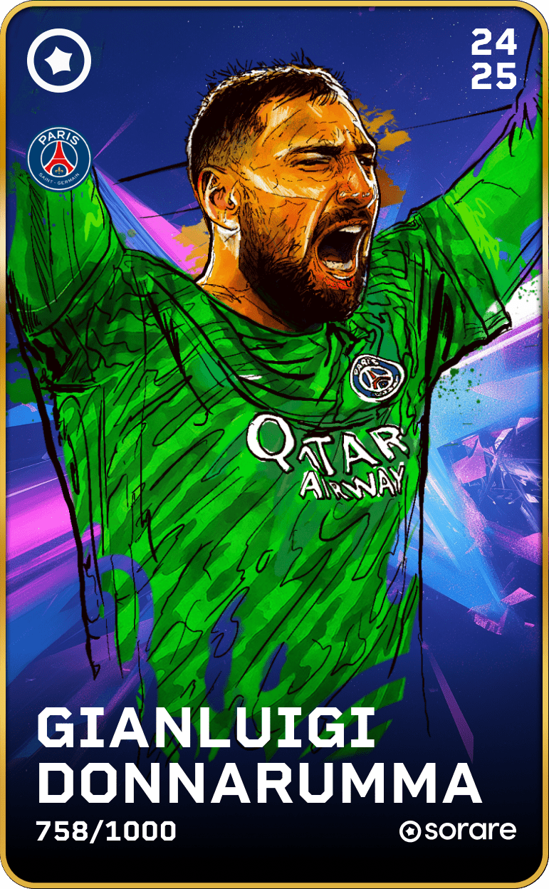 Gianluigi Donnarumma 2024-25 • Limited 758/1000